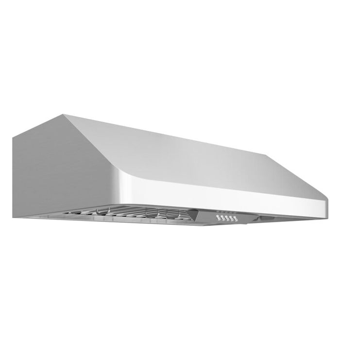 Cosmo 30" 500 CFM Convertible Under Cabinet Range Hood with Push Button Controls, COS-QB75