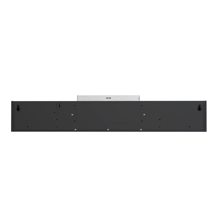 Forno 30" 200 CFM Compact Under Cabinet Convertible Range Hood in Black, FRHUC5200-30BLK