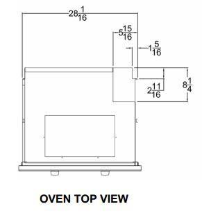 Capital 30-Inch Maestro Series 4.5 cu. ft. Total Capacity Electric Single Wall Oven in Stainless Steel (MWOV301ES)