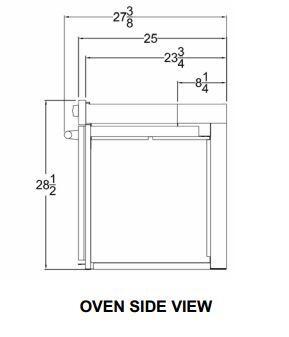 Capital 30-Inch Maestro Series Electric Double Wall Oven with Convection Stainless Steel (MWOV302ES)