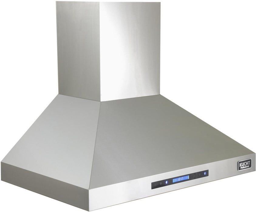 Kucht 36" Stainless Steel Indoor Wall Range Hood 900 CFM, KRH3610A