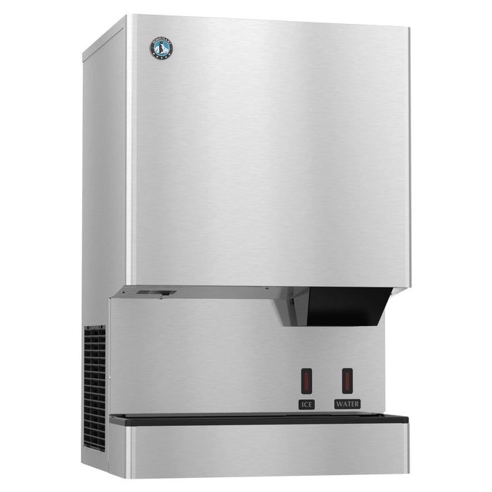 Hoshizaki DCM-500BAH-OS, Cubelet Icemaker, Air-cooled, Hands Free Dispenser, Built in Storage Bin