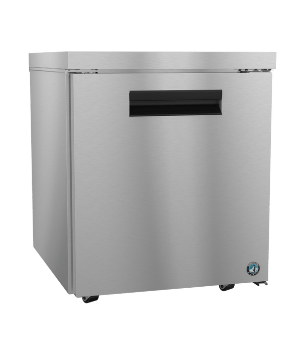 Hoshizaki UF27A-LP, Freezer, Single Section Undercounter, Stainless Door