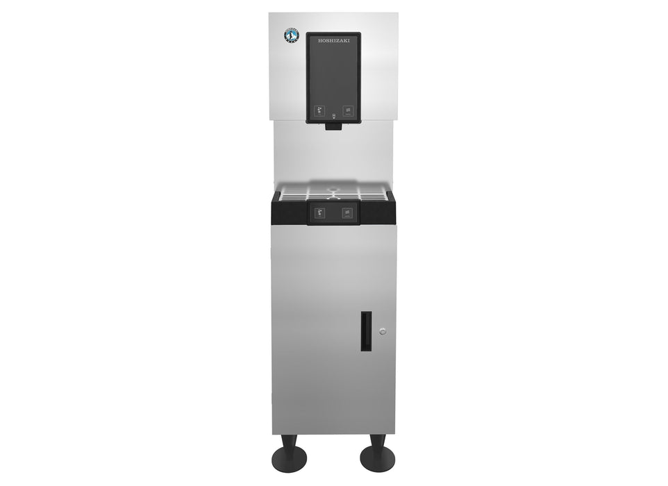 Hoshizaki DCM-271BAH, Cubelet Ice and Water Dispenser, Air-cooled, Built in Storage Bin