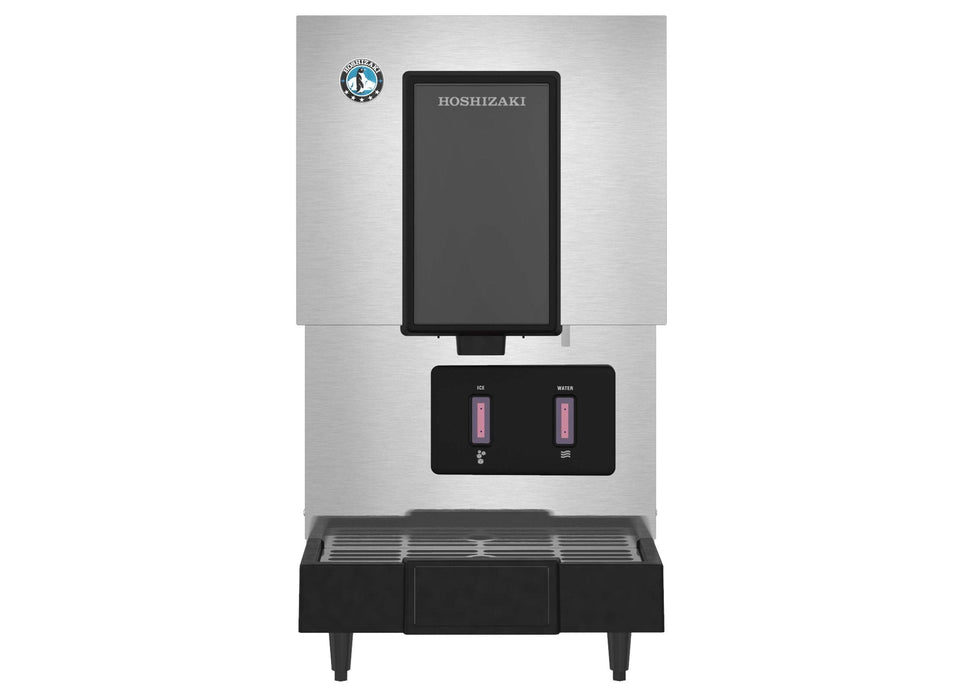 Hoshizaki DCM-271BAH-OS, Cubelet Icemaker, Air-cooled, Hands Free Dispenser, Built in Storage Bin