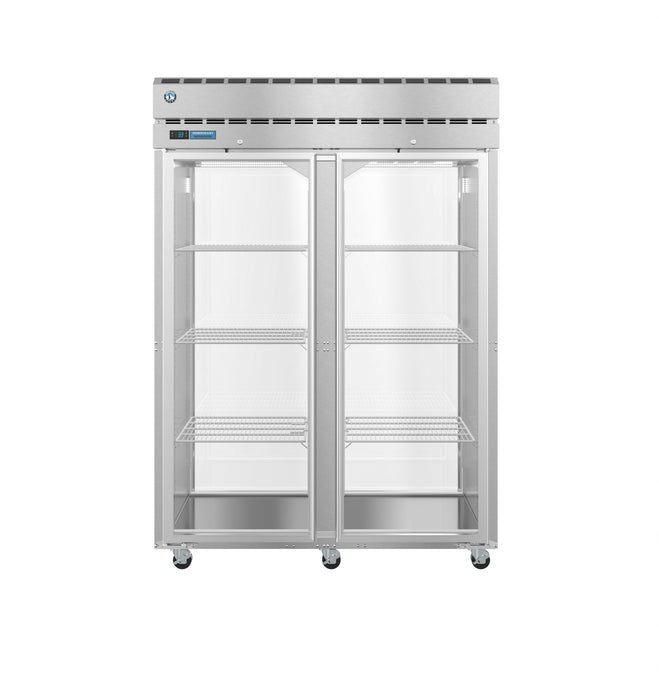 Hoshizaki PT2A-FG-FG, Refrigerator, Two Section Pass Thru Upright, Full Glass Doors with Lock