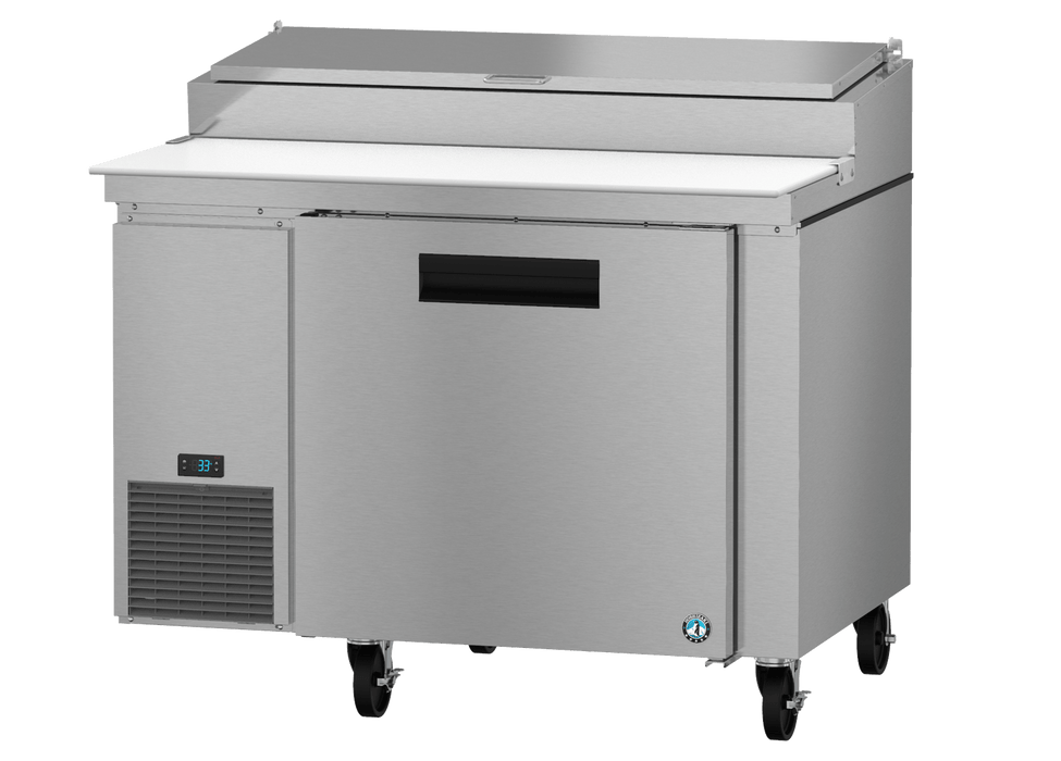 Hoshizaki PR46A, Refrigerator, Single Section Pizza Prep Table, Stainless Door