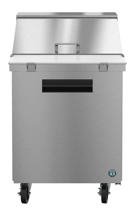 Hoshizaki SR27A-12M, Refrigerator, Single Section Mega Top Prep Table, Stainless Door