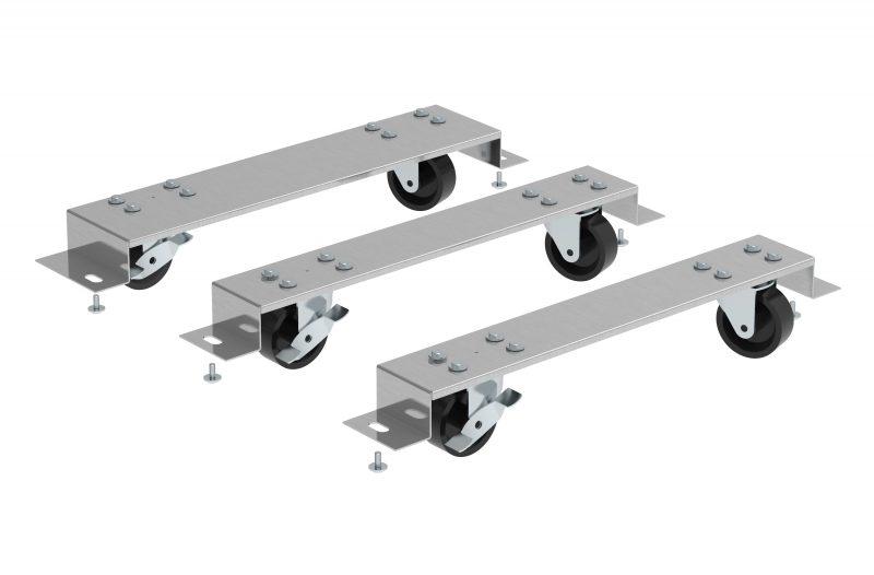 Hoshizaki HS-5409, Caster & Rail Kit for Three Section Back Bar Refrigerators