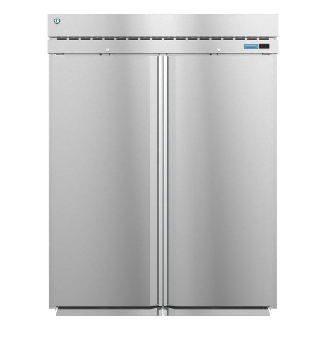 Hoshizaki RT2A-FS-FS, Refrigerator, Two Section Roll-Thru Upright, Full Stainless Doors with Lock