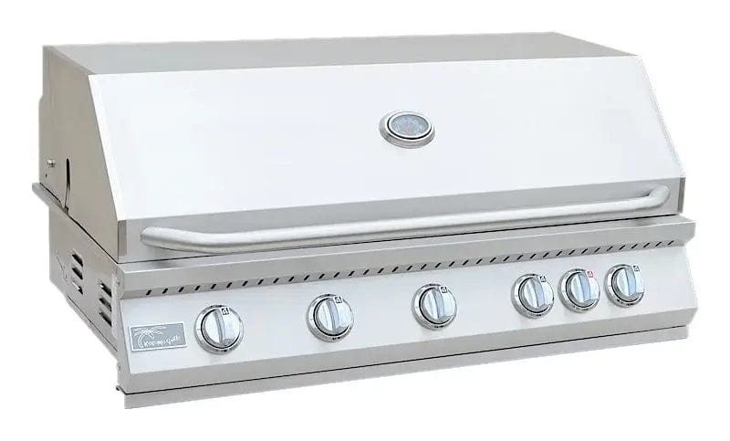 Kokomo Grills 40-inch 5 Burner Built-In BBQ Gas Grill with Infrared Back Burner - KO-BAK5BG