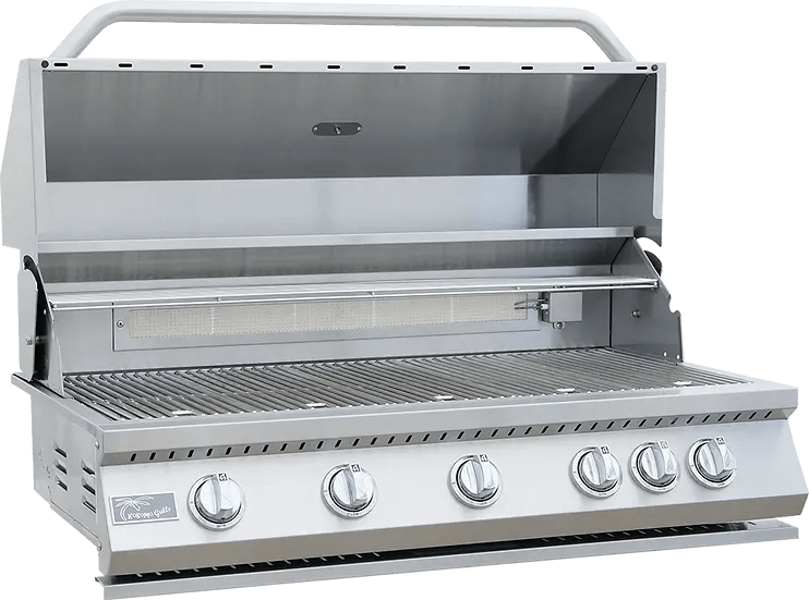 Kokomo Grills 40-inch 5 Burner Built-In BBQ Gas Grill with Infrared Back Burner - KO-BAK5BG