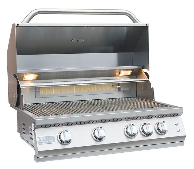 Kokomo Grills Professional 32-inch 4 Burner Built-In BBQ Gas Grill with Back Burner - KO-BAK4BG-PRO