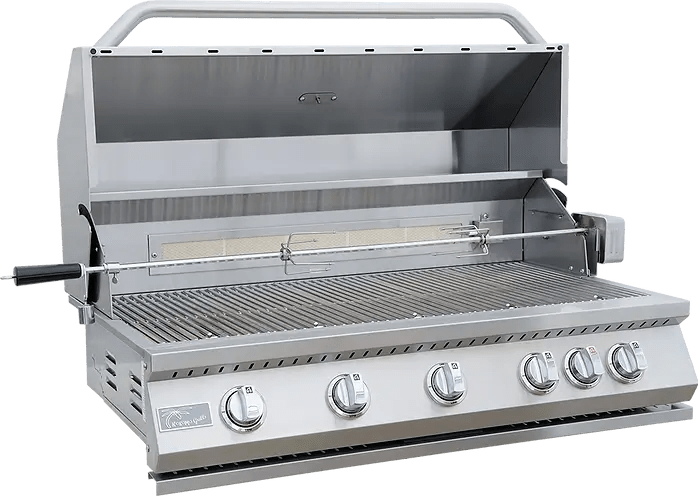 Kokomo Grills Stainless Steel BBQ Grill Rotisserie Kits