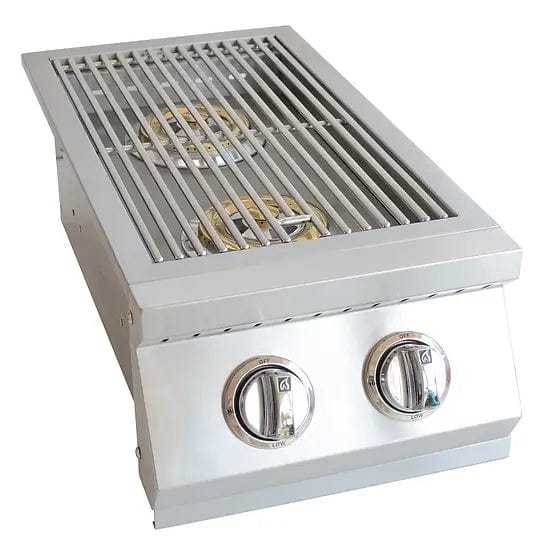 Kokomo Grills Stainless Steel Built-In Double Side Burner - KO-BAK2BG