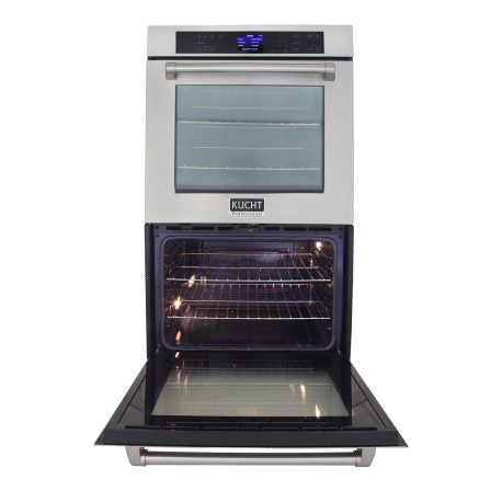 Kucht 30-Inch 10 cu. ft. Double Electric Wall Oven with True Convection and Self-Cleaning in Stainless Steel - KWO620