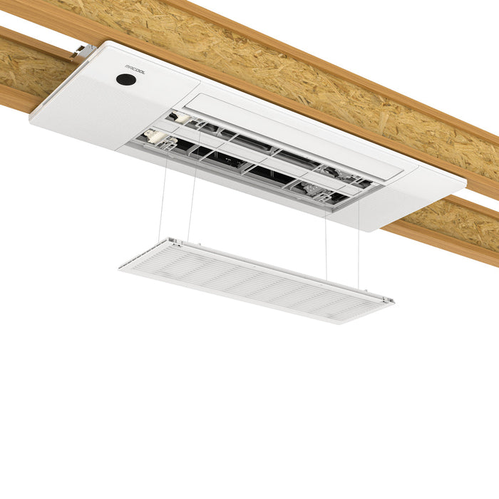 MRCOOL DIY Series 9K BTU Ceiling Cassette, DIYCASSETTE09HP-230C25