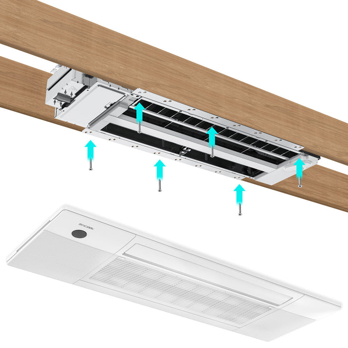 MRCOOL DIY Series 18K BTU Ceiling Cassette, DIYCASSETTE18HP-230C25