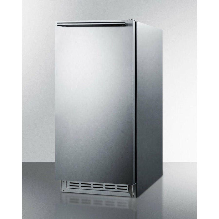 Summit 12 Lb. lb. Daily Production Crescent Ice Built-In Ice Maker - BIM25H32