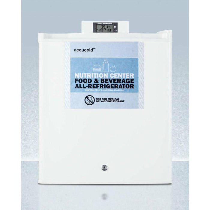 Summit 17 in. Compact All-refrigerator White - FFAR25L7NZ