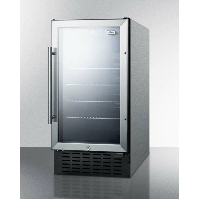 Summit 18" Wide Built-In Beverage Center, ADA Compliant - SCR1841BCSSADA