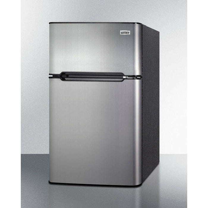 Summit 19 in. Wide 2-Door Refrigerator-Freezer, ADA Height - CP34BSSADA