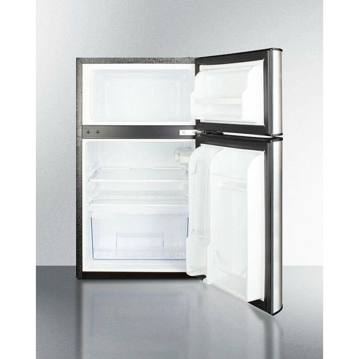 Summit 19 in. Wide 2-Door Refrigerator-Freezer, ADA Height - CP34BSSADA