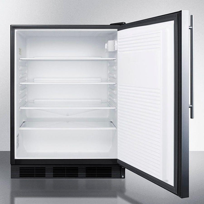 Summit 24 in. Wide All-Refrigerator - FF7BKSS