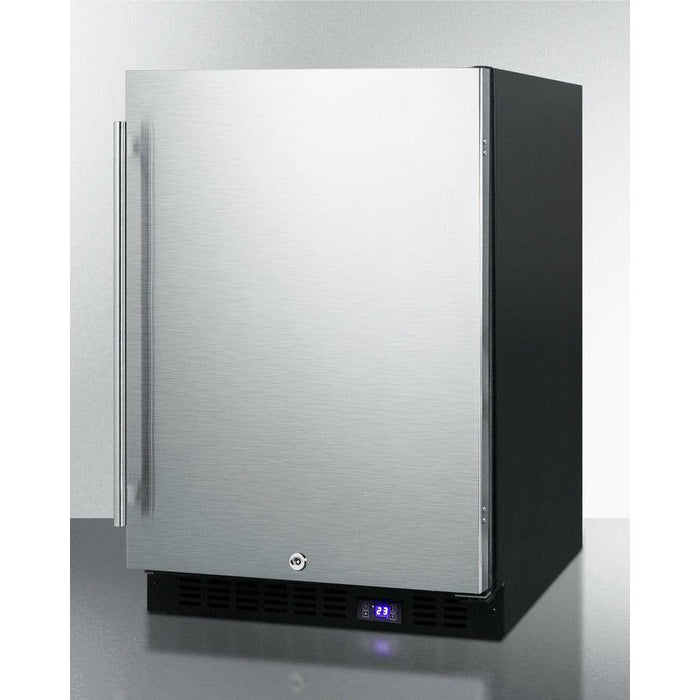 Summit 24 in. Wide Built-In All-Freezer With Icemaker (Panel Not Included) - SCFF53B