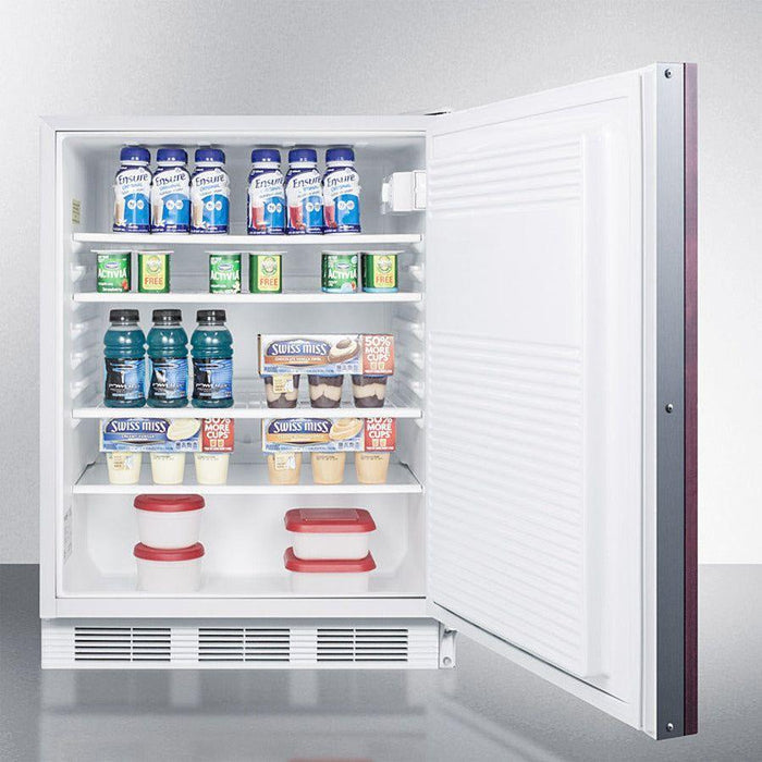 Summit 24 in. Wide Built-in All-Refrigerator, ADA Compliant - FF7WBIIFADA