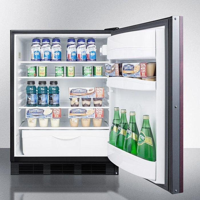 Summit 24 in. Wide Built-In All-Refrigerator, ADA Compliant (Panel Not Included) - FF6BKBIIFADA