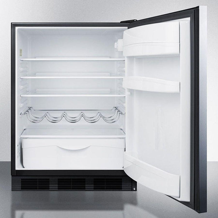 Summit 24 in. Wide Built-in All-refrigerator - FF63BKBI