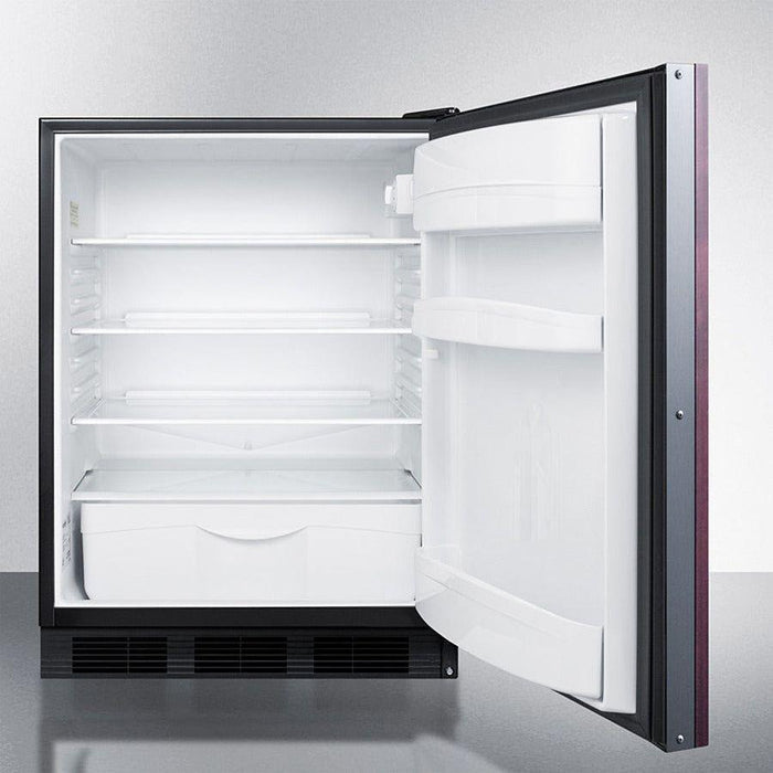 Summit 24 in. Wide Built-in All-refrigerator - FF6BKBI7IF