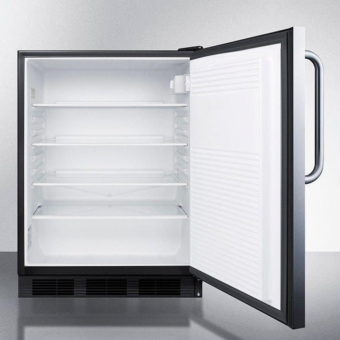 Summit 24 in. Wide Built-In All-Refrigerator - FF7BKBISS