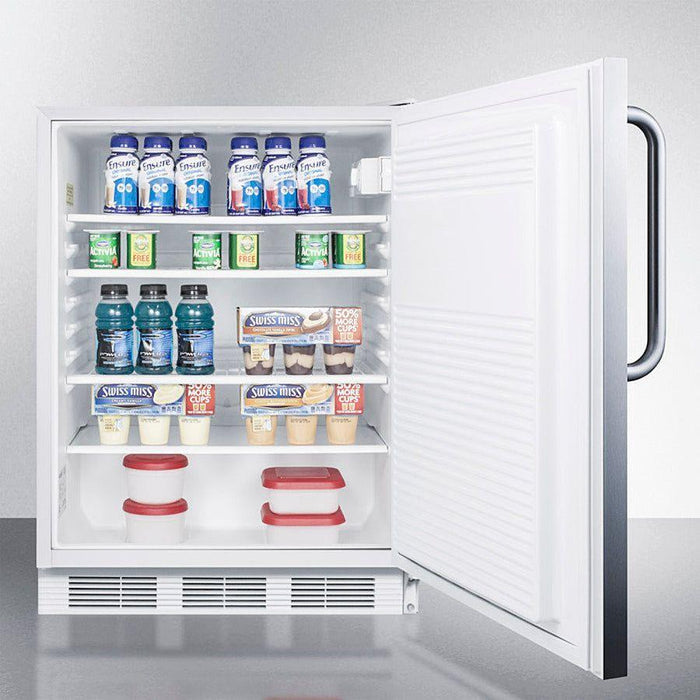 Summit 24 in. Wide Built-in All-refrigerator - FF7LWCSS