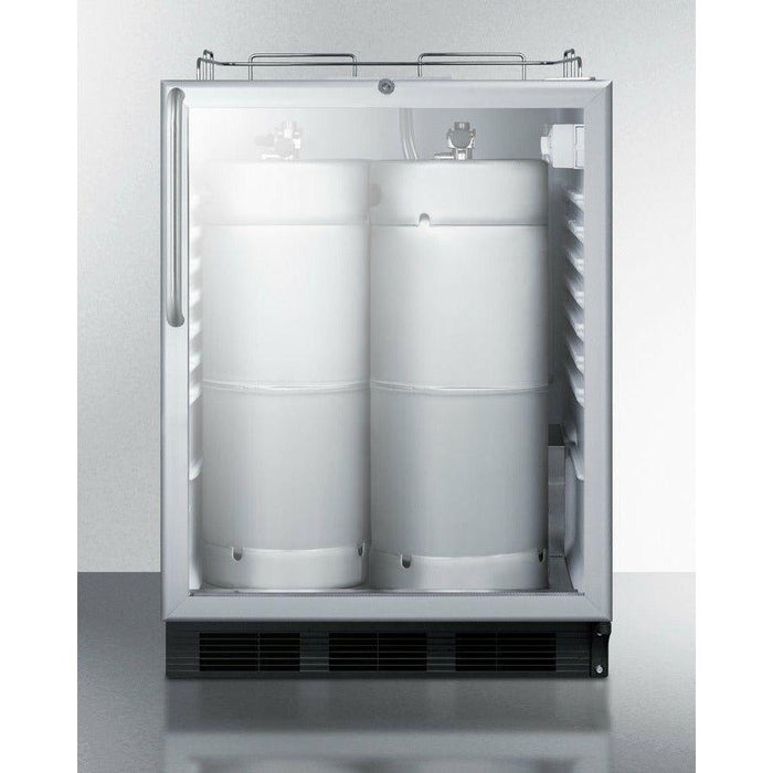 Summit 24 in. Wide Built-In Beer Dispenser, ADA Compliant - SBC56GBINK