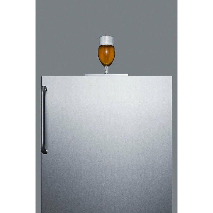 Summit 24 in. Wide Built-In Kegerator, ADA Compliant (Panel Not Included) - SBC58BLBI