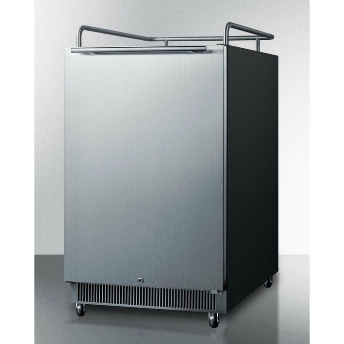 Summit 24 in. Wide Built-In Kegerator (Panel Not Included) - SBC677BINK