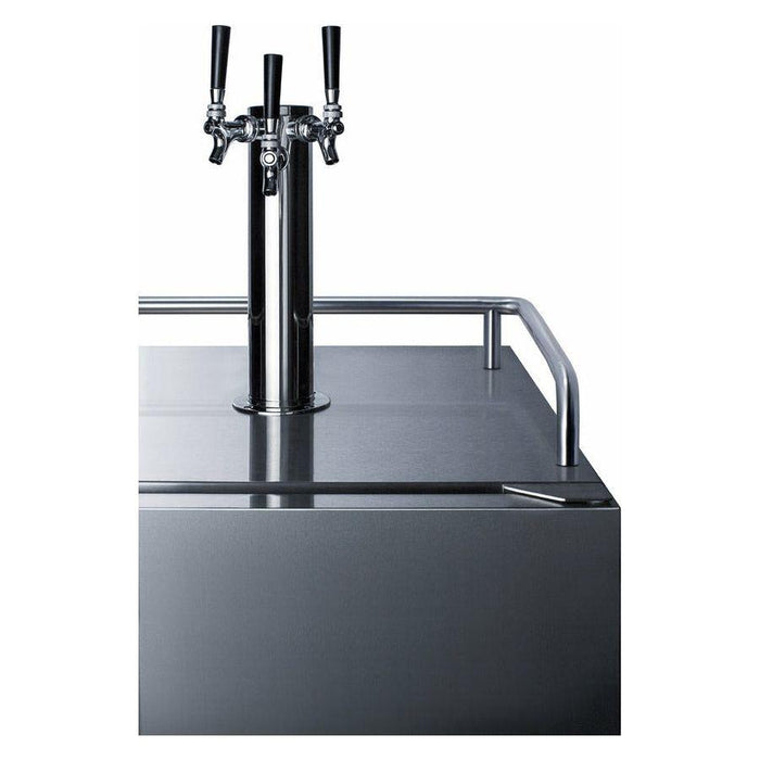 Summit 24 in. Wide Built-In Outdoor Beer Kegerator - SBC683OS