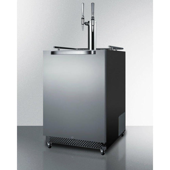 Summit 24 in. Wide Built-In Outdoor Nitro-Infused Coffee Kegerator - SBC696OSNCF