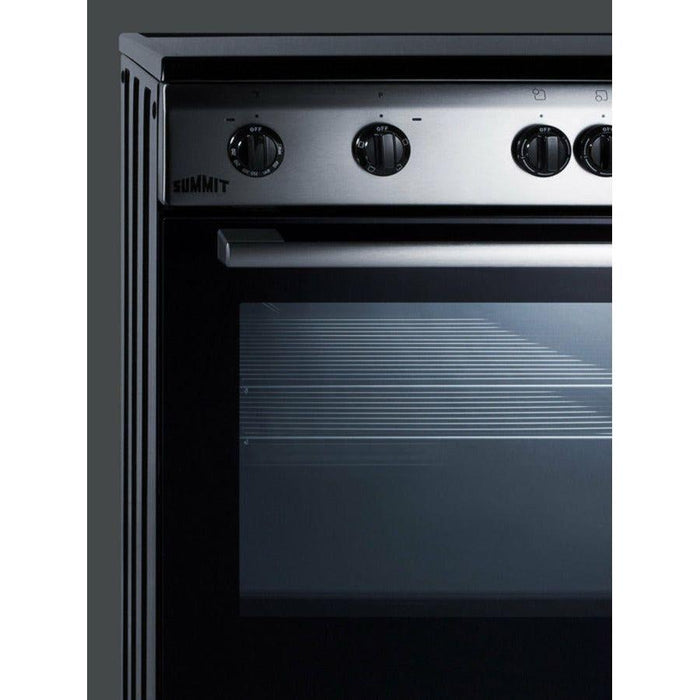 Summit 24 in. Wide Smooth Top Electric Range - CLRE24