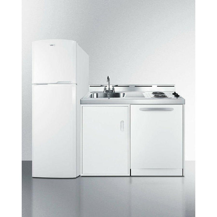 Summit 71 in. Wide All-In-One Kitchenette with Dishwasher - ACKDW72