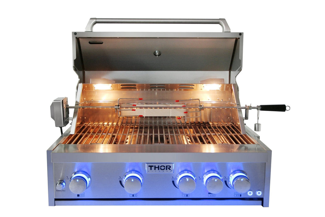 Thor Kitchen 2-Piece Outdoor Kitchen Grill Package